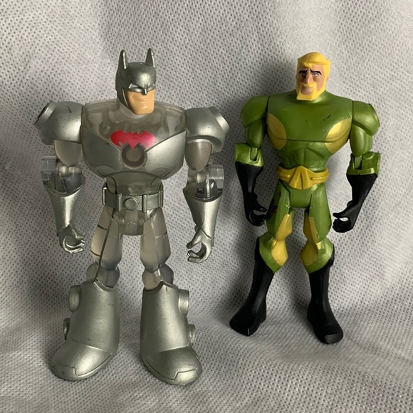 Mattel Toys Lot Of 2 Dc Comics Batman Brave And